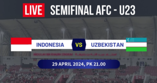 Live Streaming Indonesia U23 VS Uzbekistan U23 Semifinal AFC-U23 Gratis By Tipsnesia